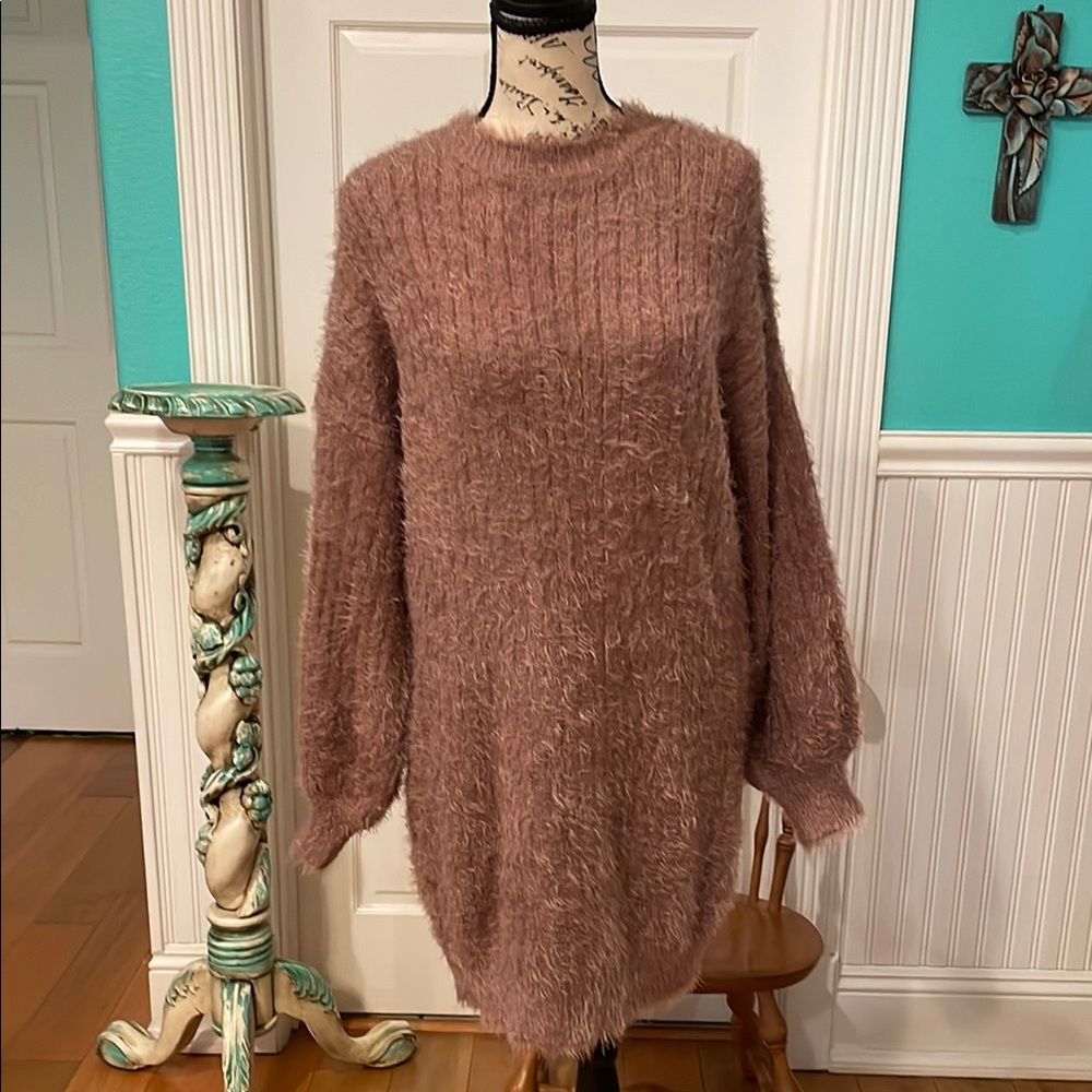 Cozy Pink/Purple Sweater